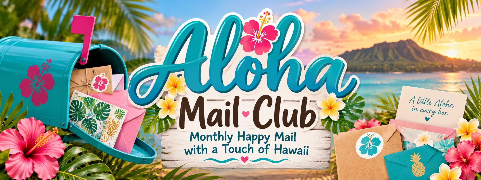 Aloha Mail Club header