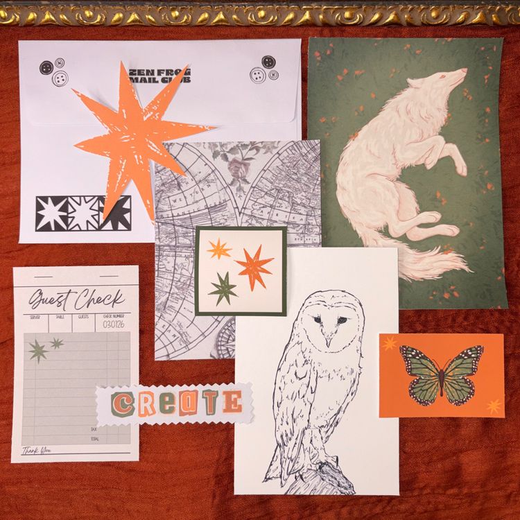 Zen Frog Mail Club header