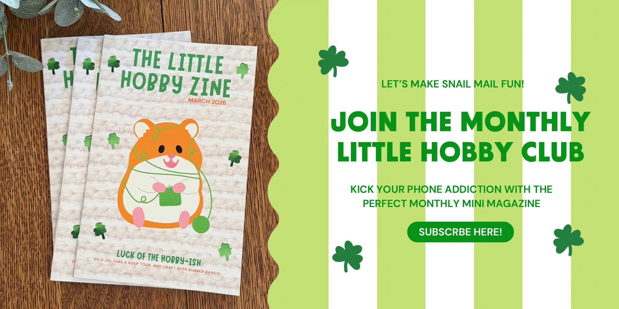 Little Hobby Mail Club header