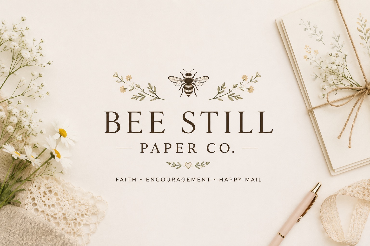 Bee Still Mail Club header