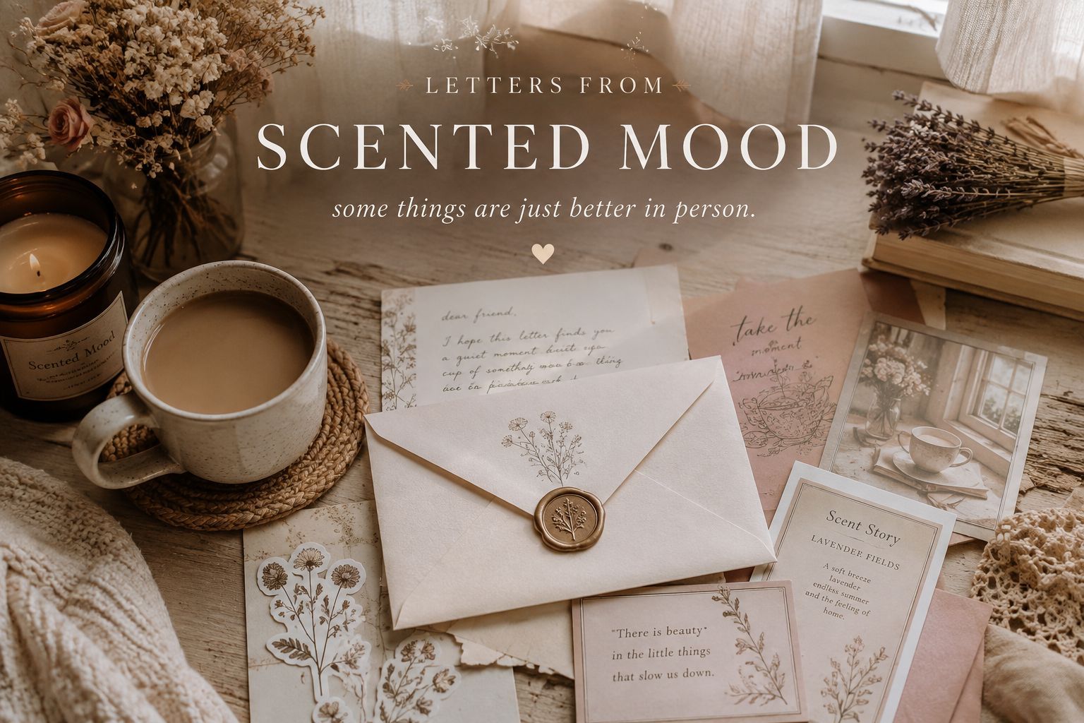 Letters From Scented Mood header