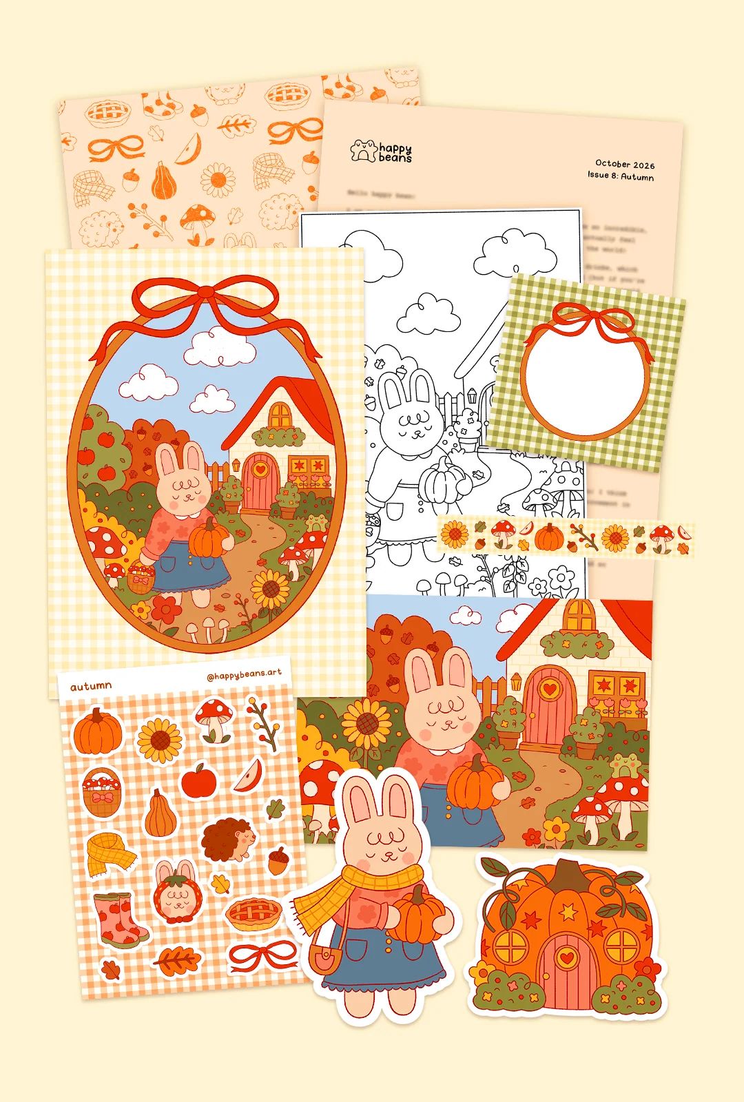 Happy Beans Mail Club preview