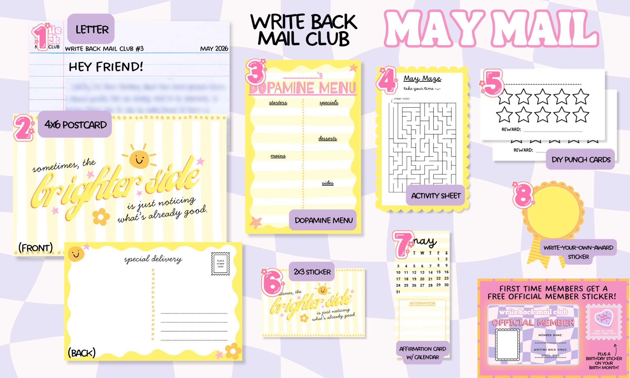 Write Back Mail Club preview