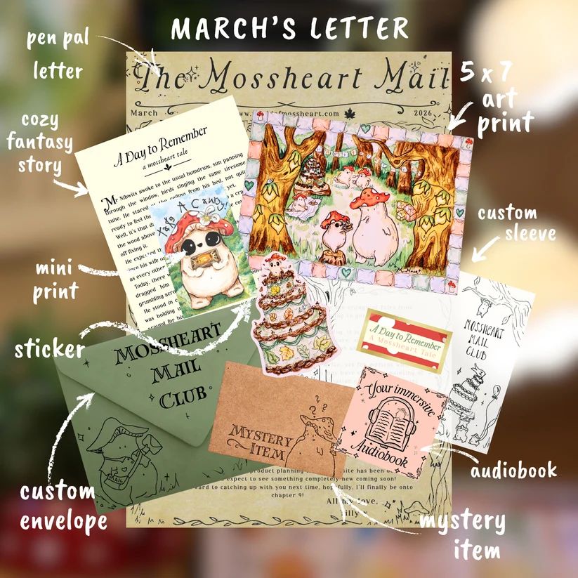 The Mossheart Mail Club preview