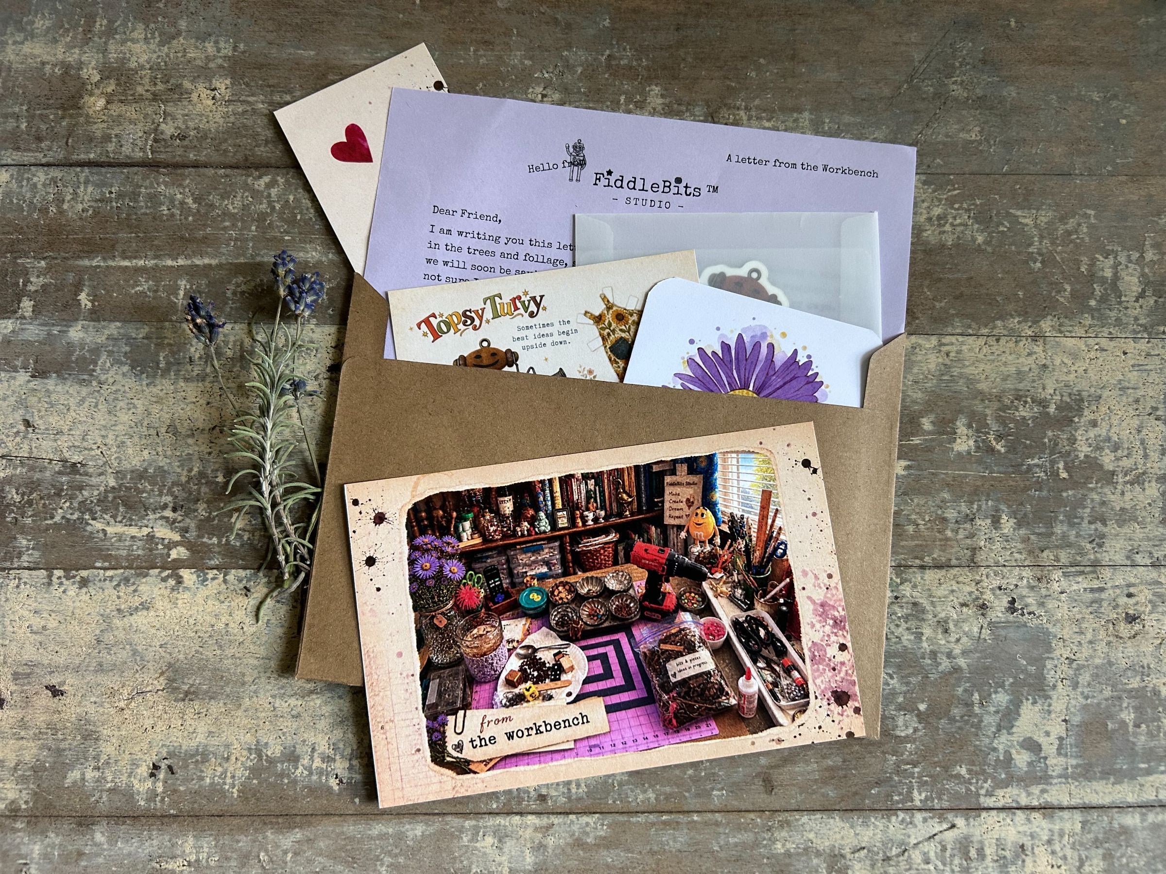 FiddleBits Studio™ Snail Mail Club preview