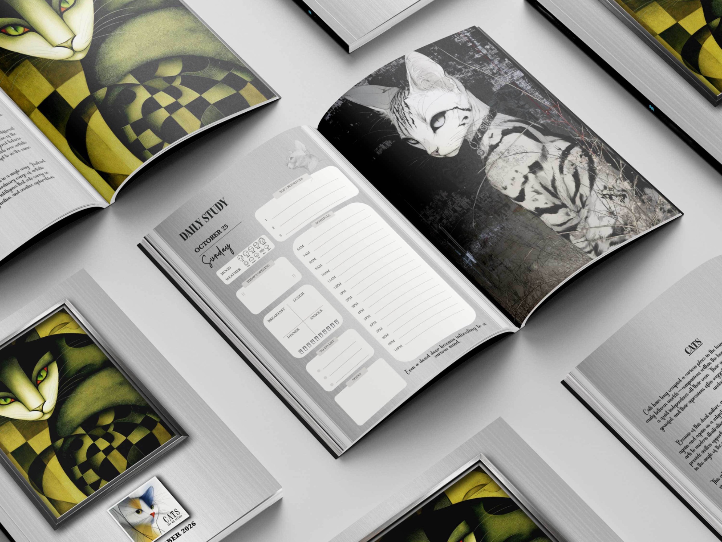 Art Subscribe: 100 Visions Monthly Art Journals & Calendars gallery image 2