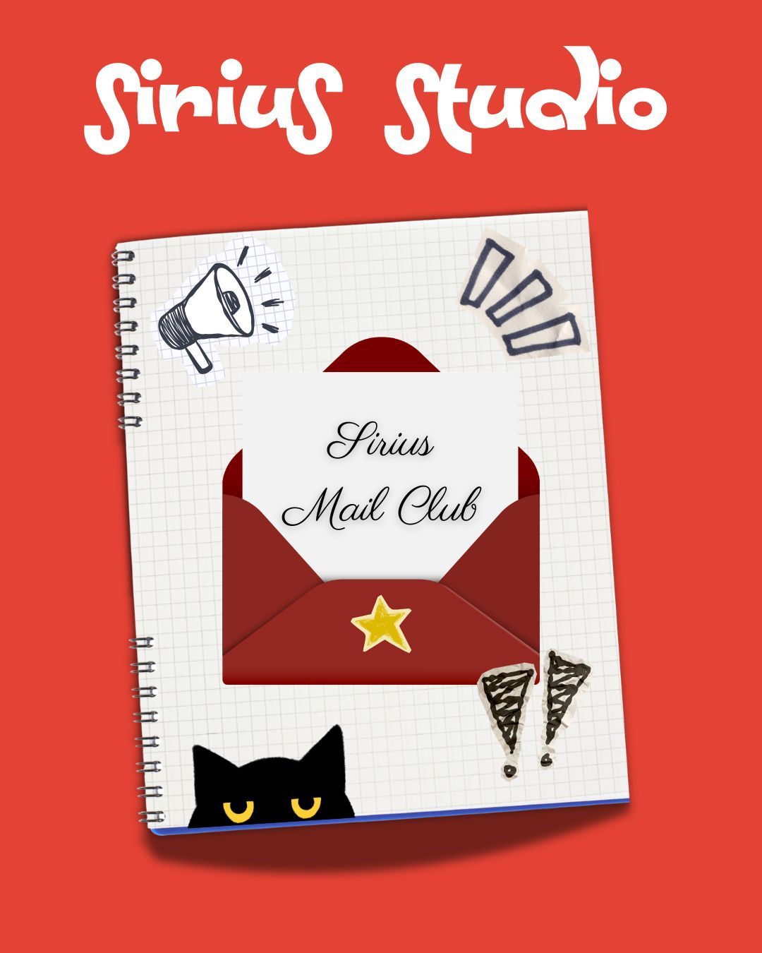 Sirius Mail Club header