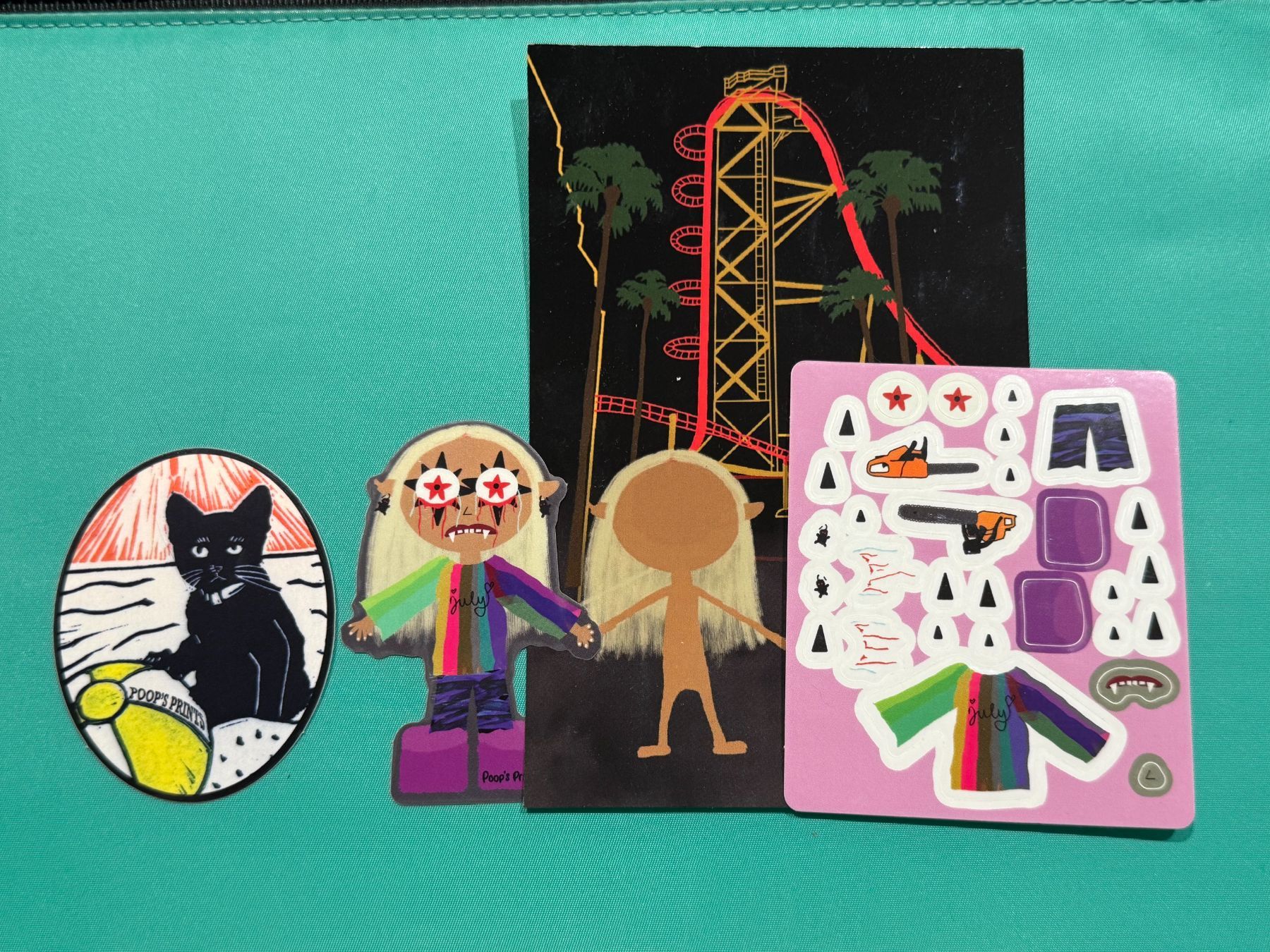 Poop's Print Club header