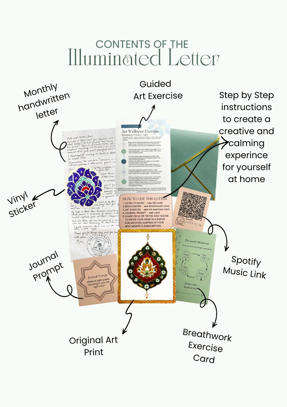 The Illuminated Letter header