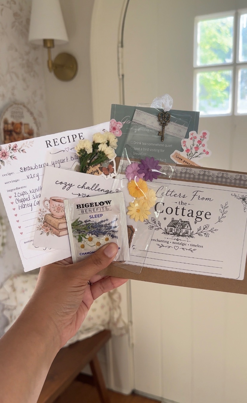 Letters From the Cottage header