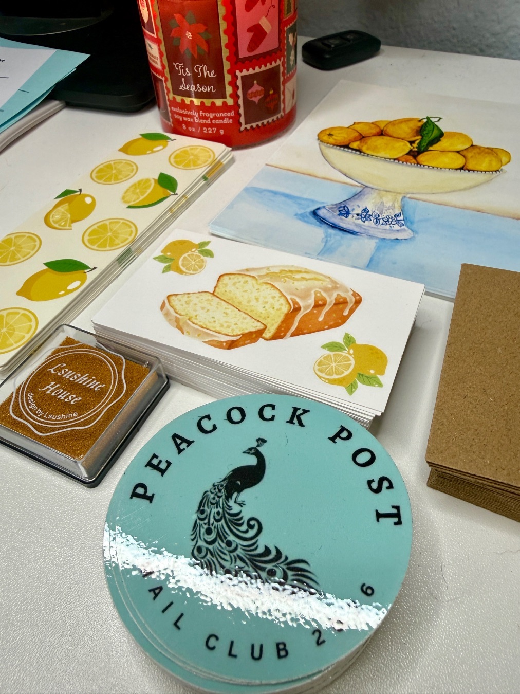 Peacock Post Mail Club header