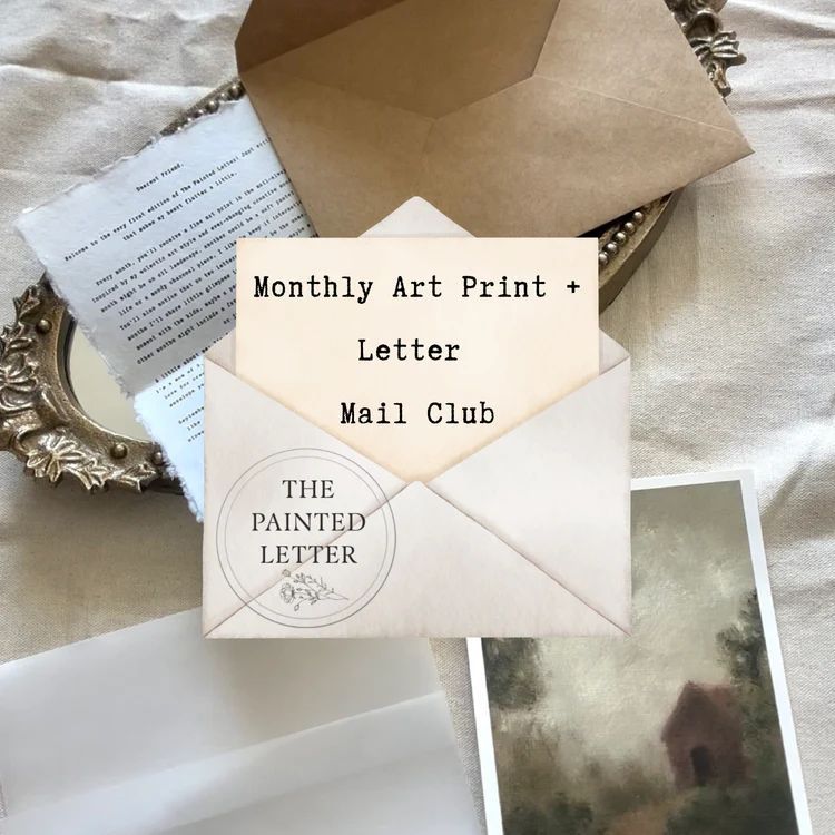 The Painted Letter header