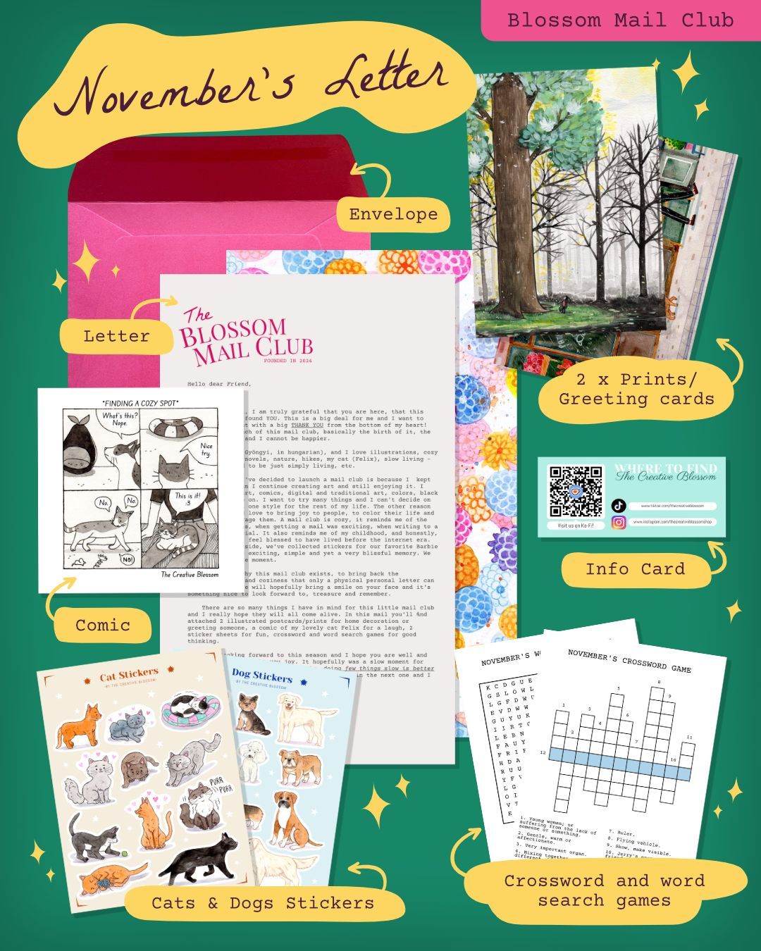 The Blossom Mail Club preview