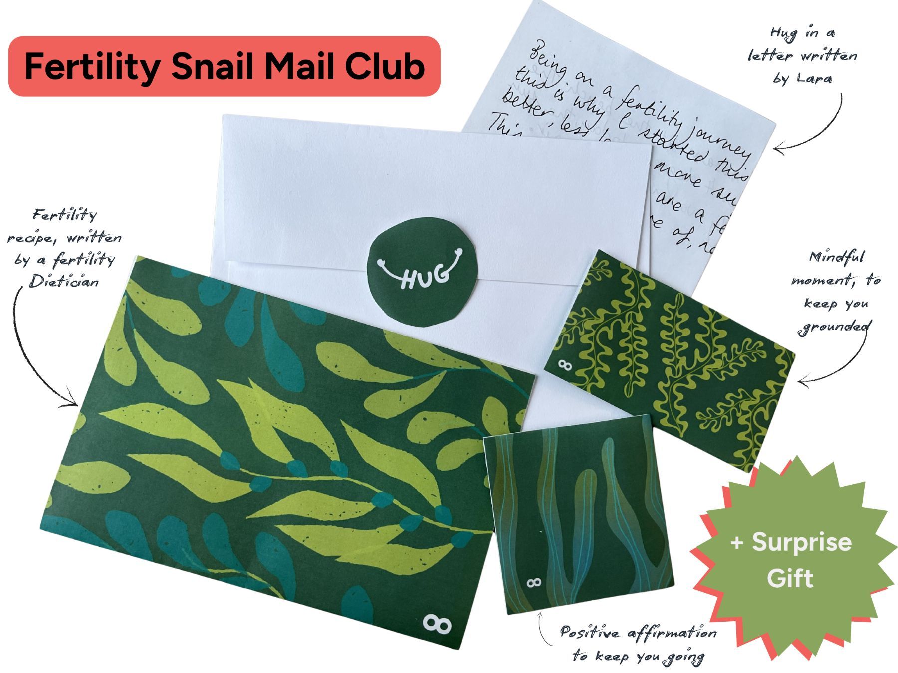 Fertility Snail Mail Subscription header