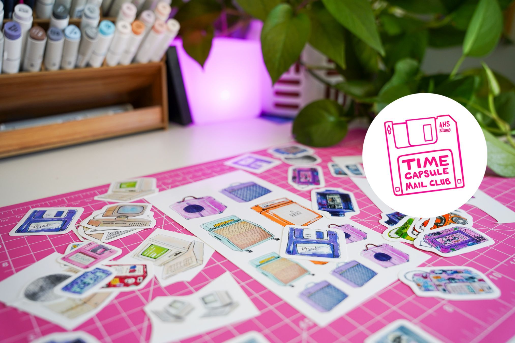 Time Capsule Mail Club header