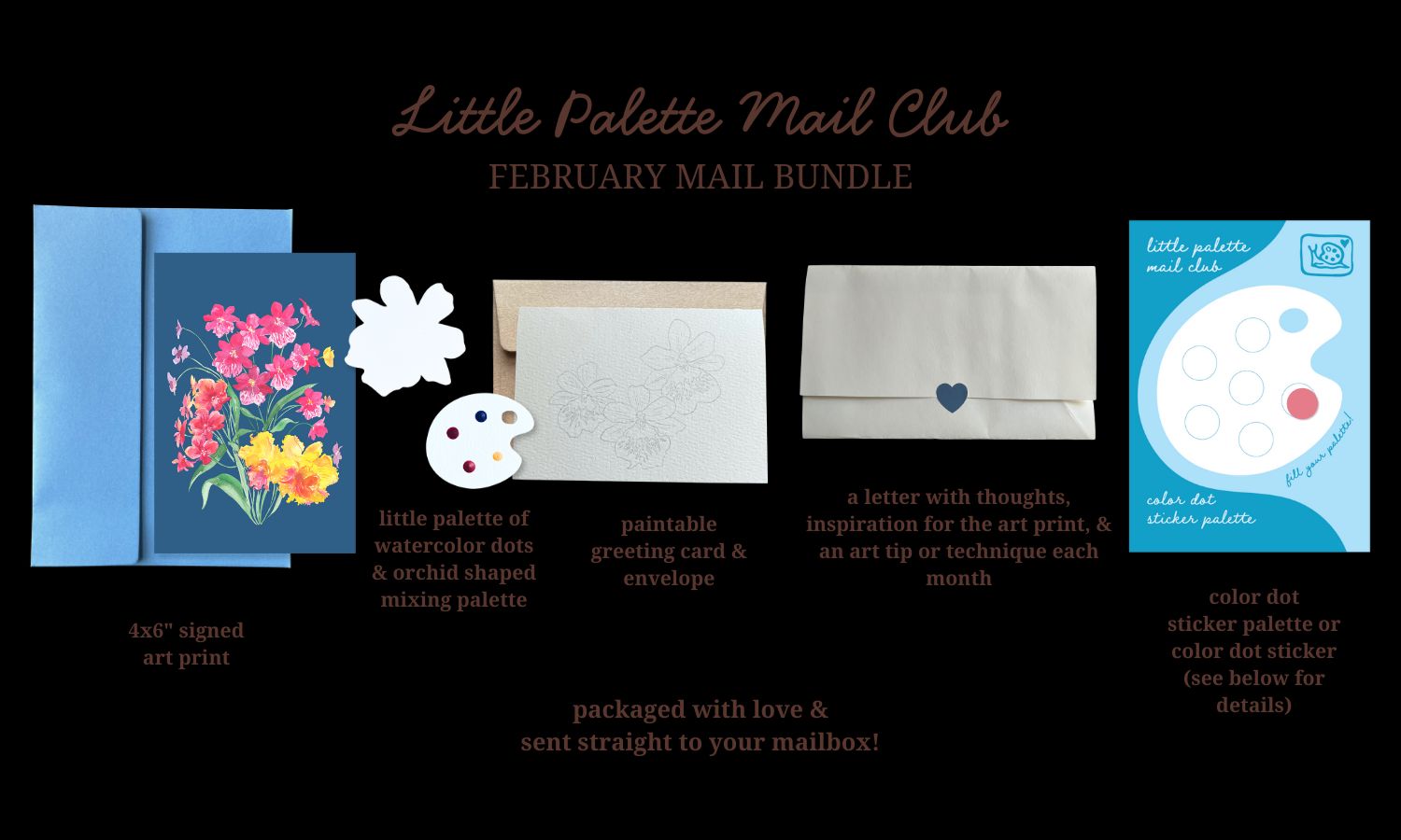 Little Palette Mail Club preview