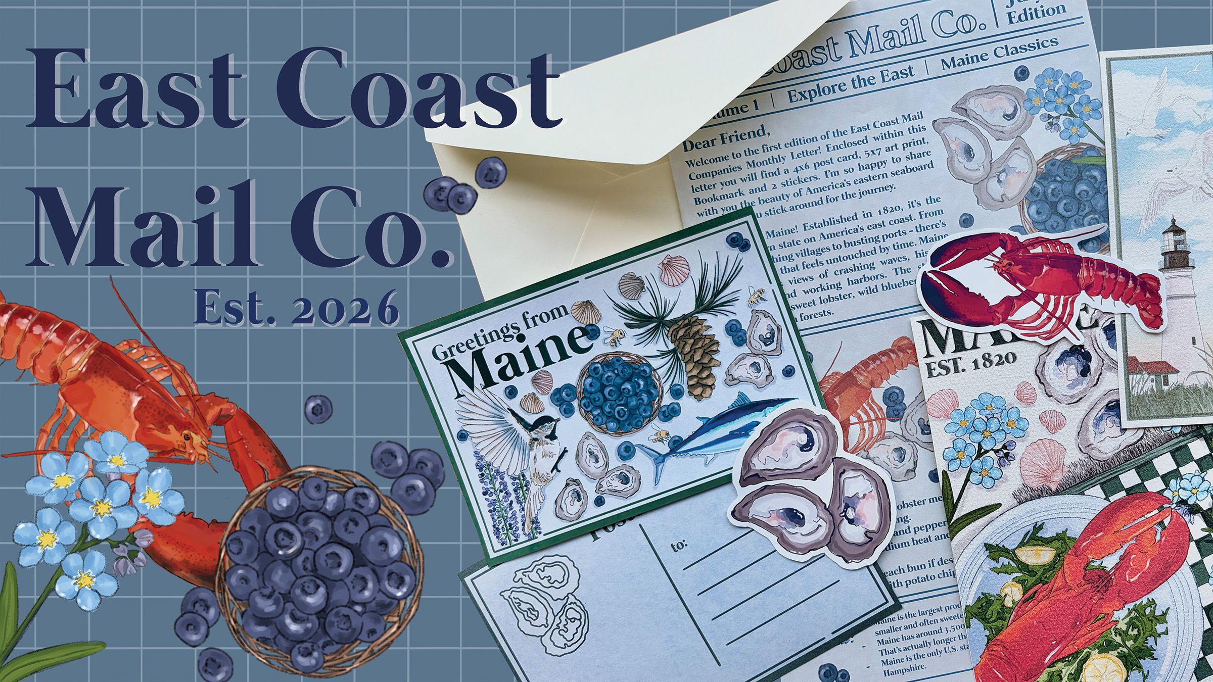 East coast Mail co. header