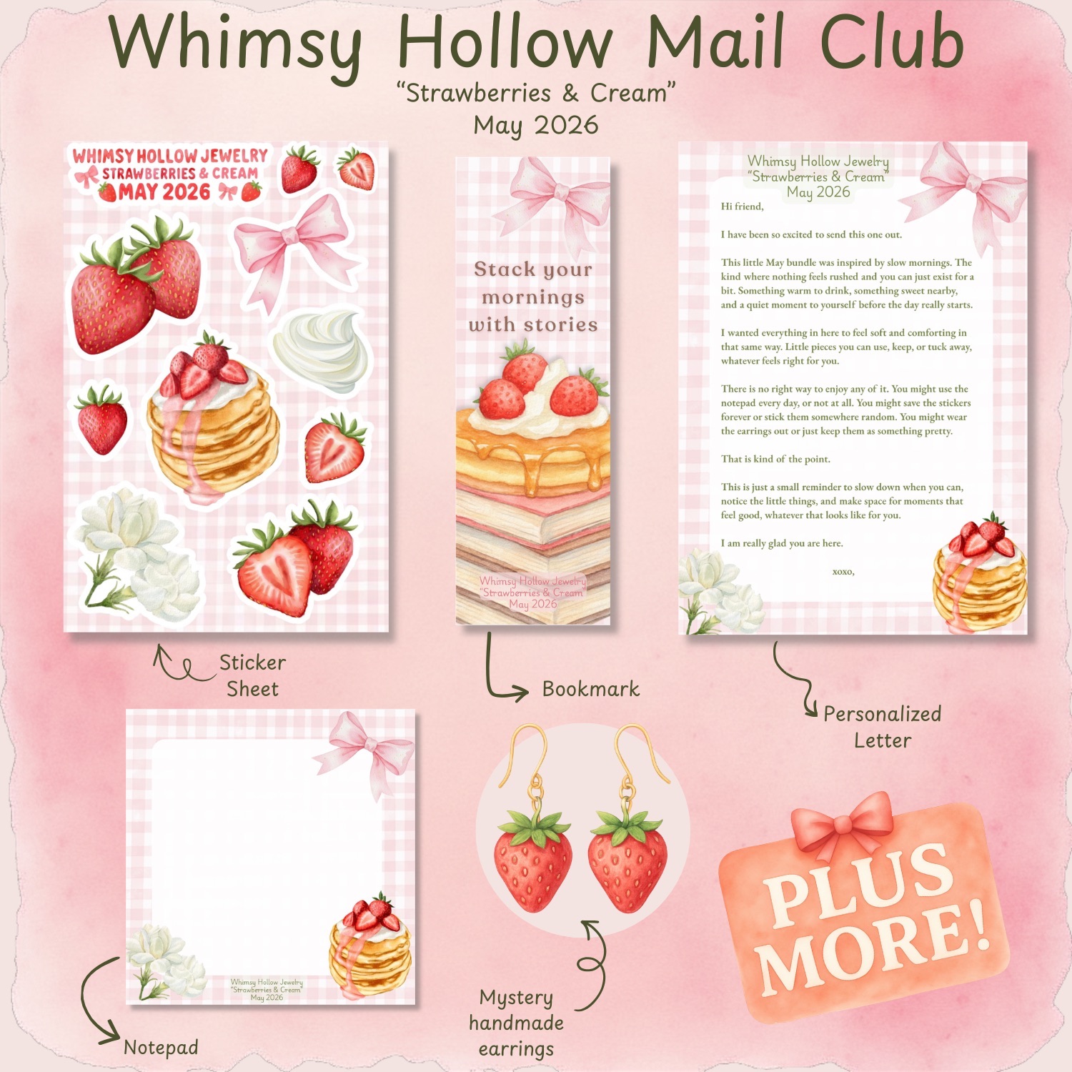 Whimsy Hollow Mail Club preview