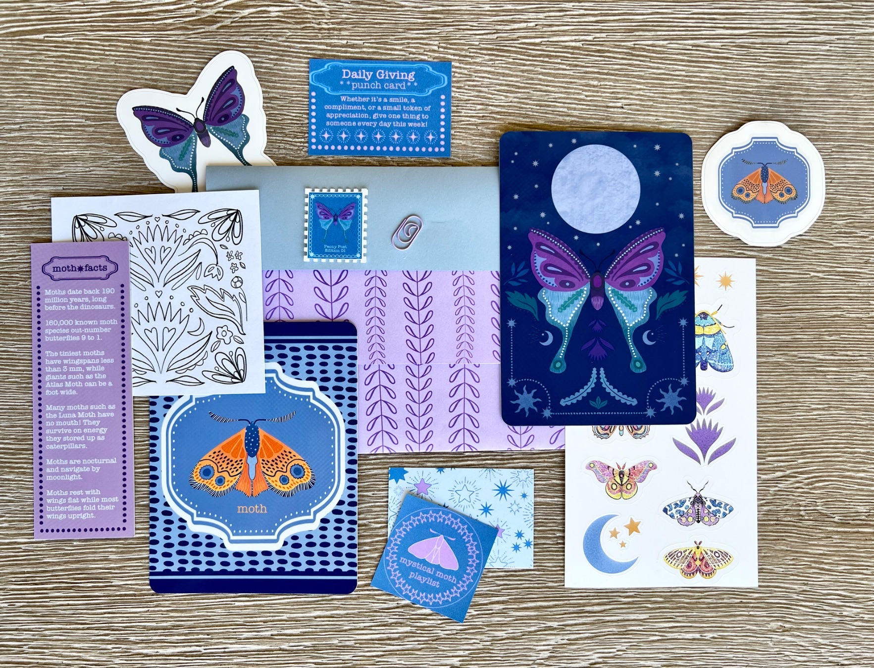 Peony Post Mail Collective header
