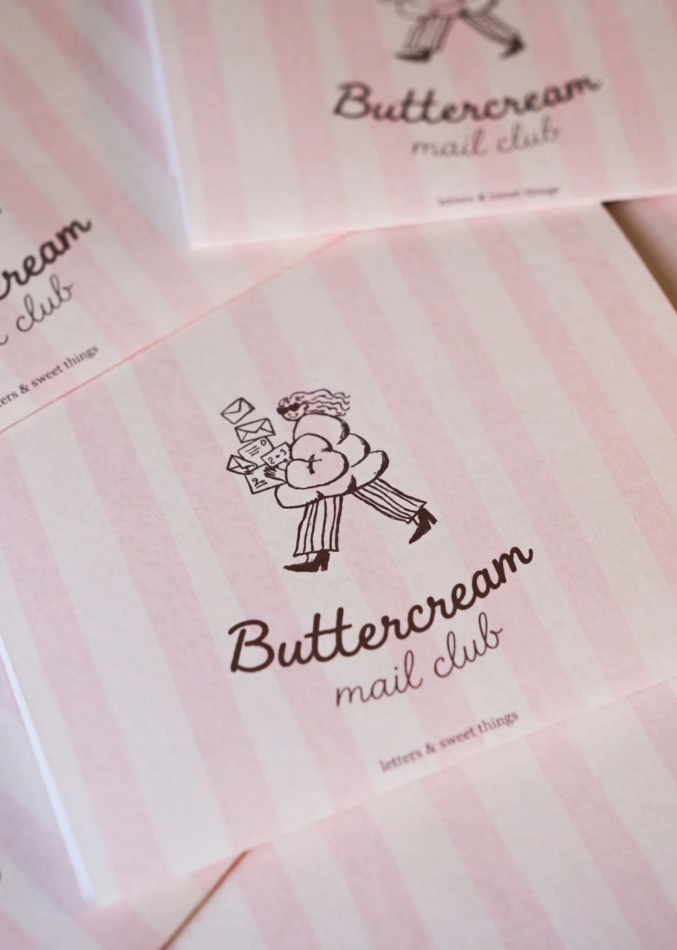 Buttercream Mail Club header