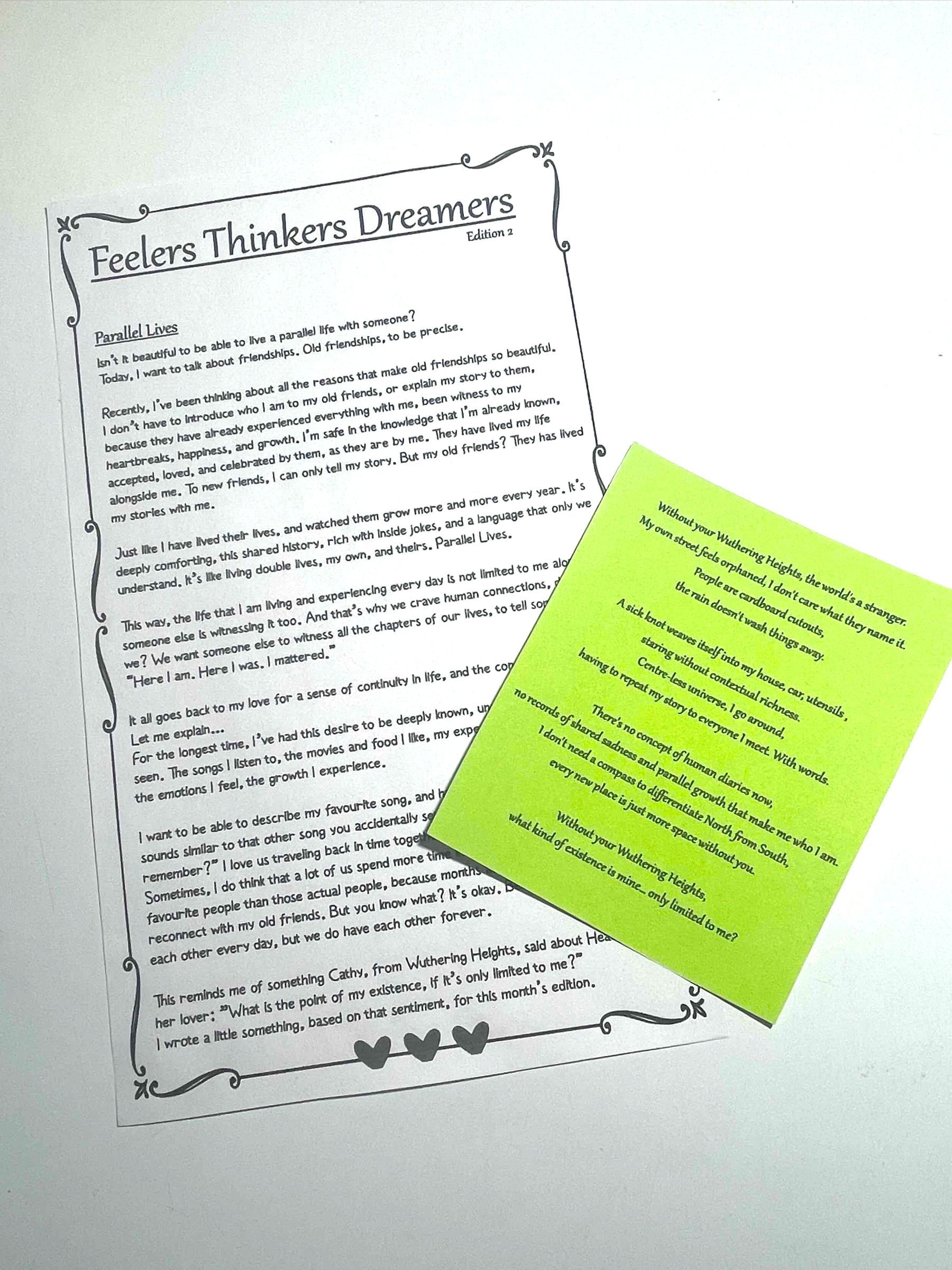 Feelers Thinkers Dreamers Club preview
