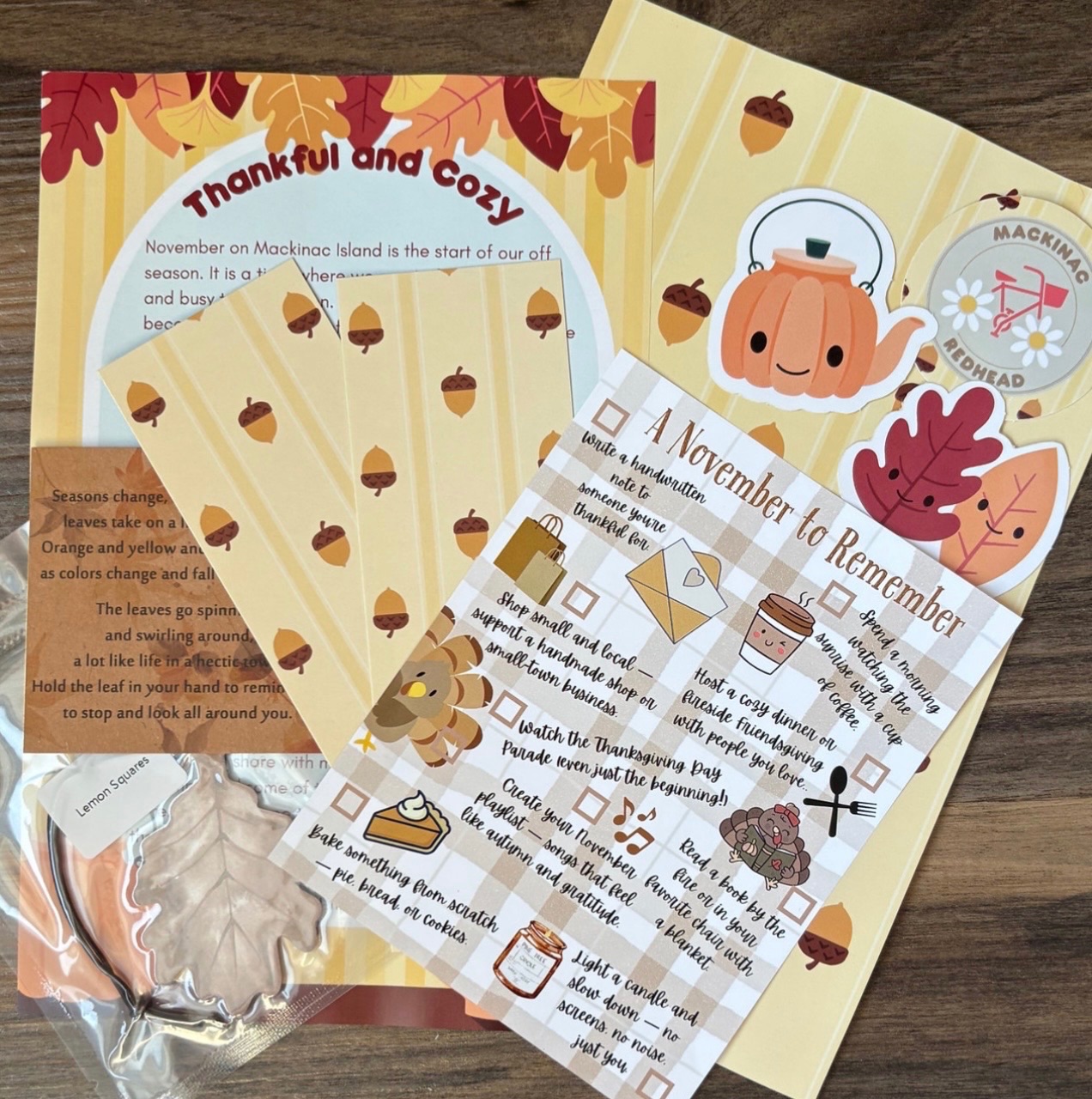Mackinac Redhead Snail Mail Club preview