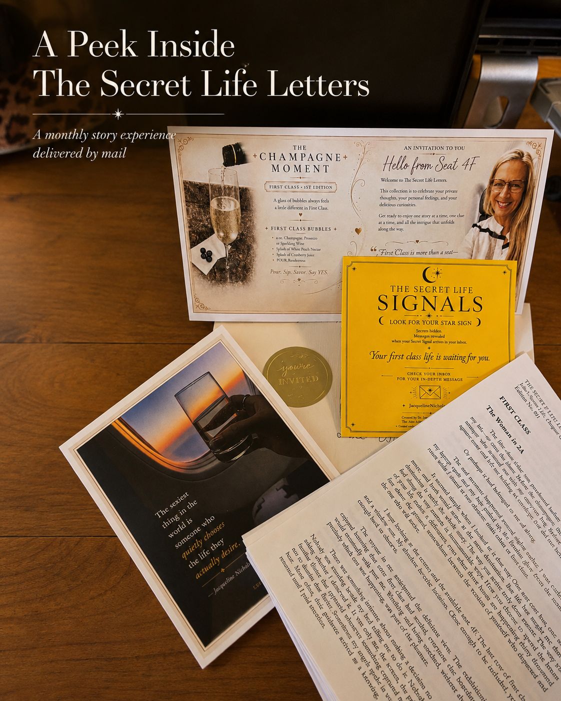 The Secret Life Letters preview
